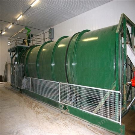 筒仓式连续堆肥发酵反应器 动态滚筒
