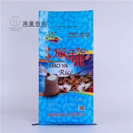 厂家定做 彩印编织袋 狗粮猫粮袋 宠物饲料包装袋定制 可印LOGO