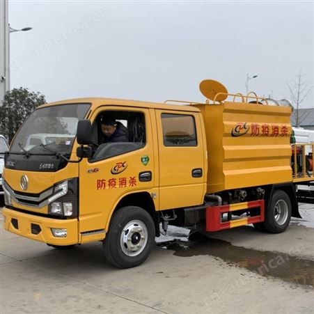 云南昆明国六3吨城区卫生防疫喷洒消毒车