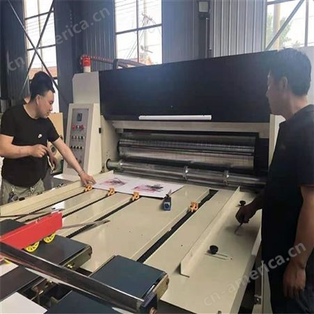 东泽供应 链条式印刷机 多色彩箱印刷机 纸箱包装设备 定制加工