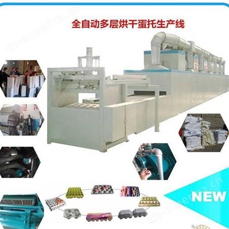 纸浆模塑设备的研发和定制 海川蛋托机械设备厂商