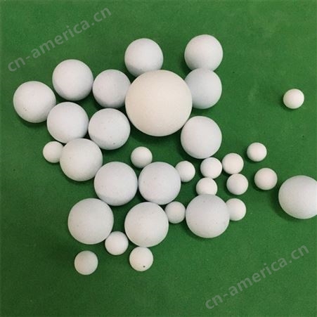 氧化铝球 瑞思环保活性氧化铝球外观白色球状吸附水能力强高强度高硬度高耐磨性耐高温耐腐蚀厂家供应