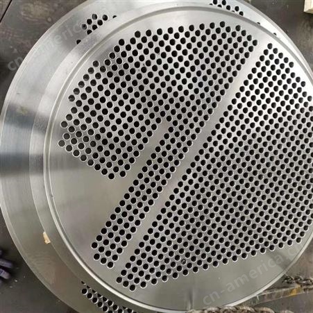 凯拓 厂家销售 大口径换热器法兰管板 不锈钢法兰折流板 量大从优