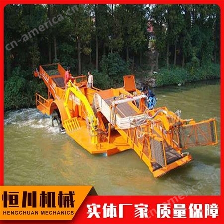 恒川 HC-58电动水草收割船 人工湖清洁设备制造商