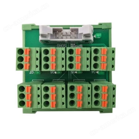 厂家供应S080-S8位输入端子台传感器接线盒