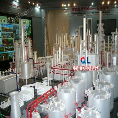 工厂定制模型 教学模型 延迟焦化装置 炼油厂模型 石油化工模型 强联模型