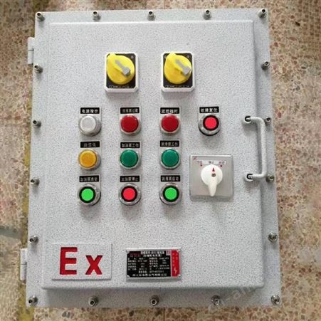 甲类仓库防爆控制箱BXK58-T 防爆变频器控制箱带PLC
