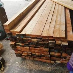 呈果木业枕木 俄罗斯白松 进口建筑木方质优价廉