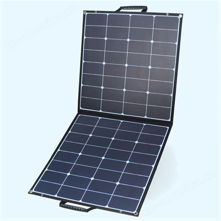 60W便携太阳能折叠板,可为手提电脑,无人机,相机,车载冰箱,投影仪,电视和电饭锅等供电