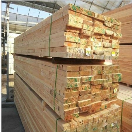 呈果木方价格建筑木方厂家定制3米4米辐射松木方规格齐全