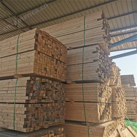 呈果木业 木方价格 4x7辐射松建筑方木批发定制