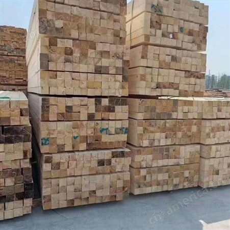 木方加工厂 批发定制3米白松建筑模板木方厂家现货直销呈果