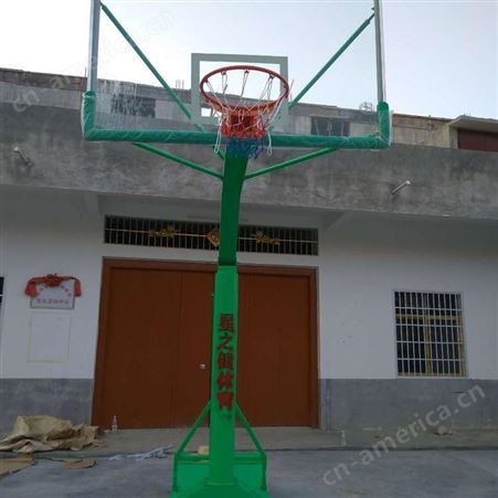 地埋圆管篮球架、地埋圆管丁字篮球架、螺旋升降篮球架、伸臂 1.8 m、玻璃钢篮板、包工包料