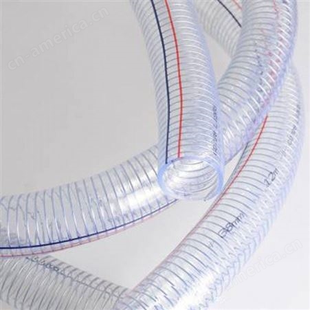 兴盛批发PVC钢丝管 pvc钢丝增强防静电耐油软管