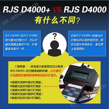 美国RJS-D4000条码等级扫描仪