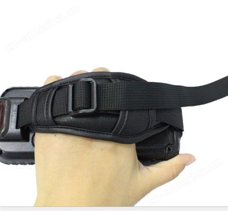 皮具厂定制对讲机终端腕带 数据采集器手腕带