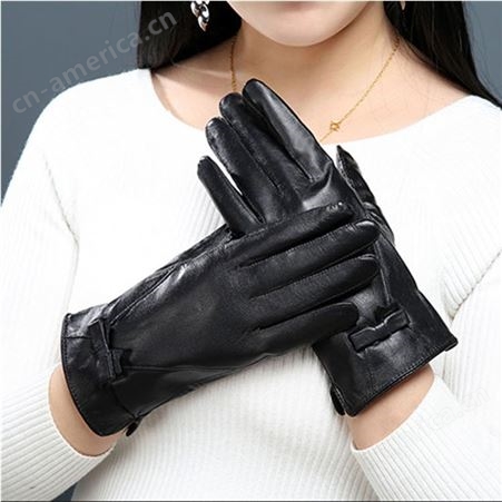 生产 真皮手套 女士冬季皮手套 触屏真皮手套