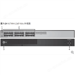 华为HUAWEI 98010899 S1730S-L24P-MA 24个10/100/1000Base-T 以太网端口,PoE+,交流供电​监控专用交换机