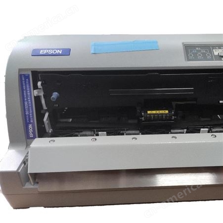 爱普生735K 82KF针式带切刀打印机 自助终端发票 榜单打印设备