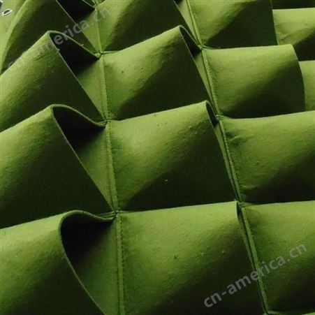 [汇朋毛毡]厂家生产立体壁挂式花卉美植袋 无纺布种植袋
