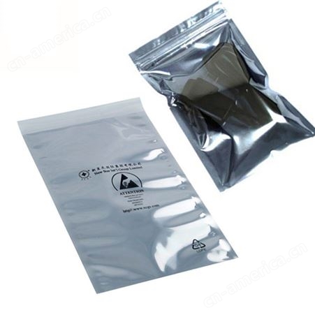 防静电平底自封屏蔽袋Anti static bag shielding bag custom hardware sample bag packing