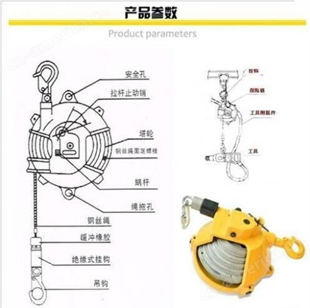 自锁式弹簧平衡器规格型号/自锁式弹簧平衡器江苏省