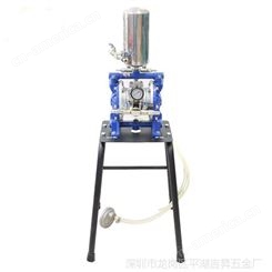 中国台湾欧维尔 AS-15 高铝合金 4分强力型气动双隔膜泵 油漆泵