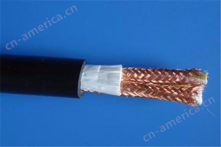DJYVPR 4×2×1.5 聚乙烯绝缘对绞铜线编织总屏蔽聚氯乙烯护