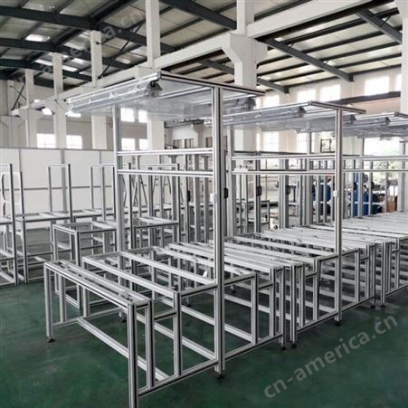 铝型材框架 设备机架 铝型材架子定做 美诚铝业厂家供应