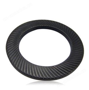 厂家供应DIN9250 碳钢发黑防松垫圈 双面齿锁紧圆垫片大内径垫圈