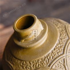 无釉陶瓷酒瓶  陶瓷瓶 自产自销  天恒陶瓷