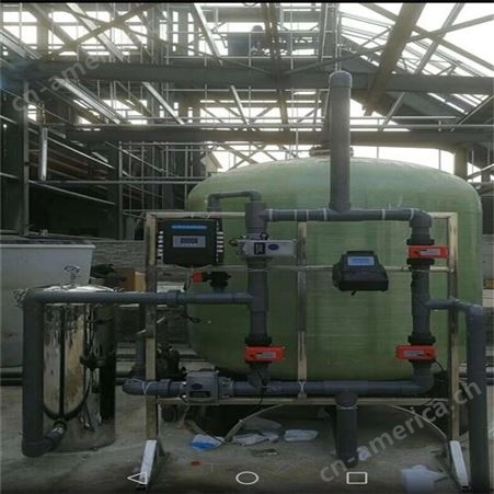 河南时产90吨自动软化水设备-河南洛阳软化水设备
