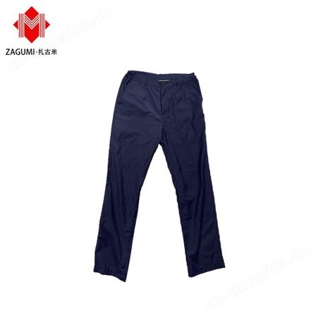 广州扎古米 中国二手衣服批发旧服装直销布基纳法索 外贸出口男式二手西裤