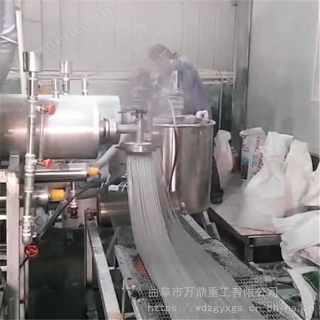 全自动粉条生产线 多功能粉条生产机多钱 山东自熟粉条机器