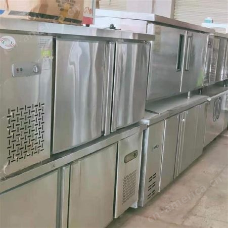 二手奶茶设备日本星崎RT-128MA平冷卧式冷藏柜商用工作台冰柜平台式深型冷柜
