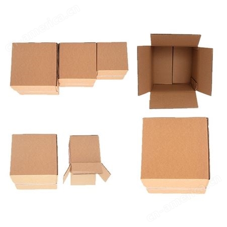 广州纸箱批发快递邮政物流包装盒特硬现货长方形箱三层五层1-12号