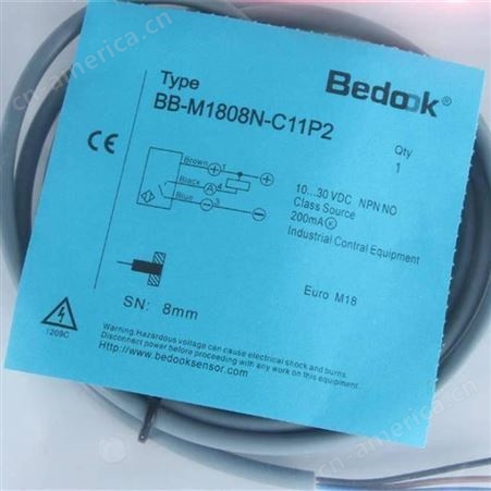 比度克bedook电感式接近开关BN-M3015U-C25S12