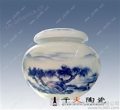 订做陶瓷茶叶罐子 景德镇陶瓷茶罐子订做
