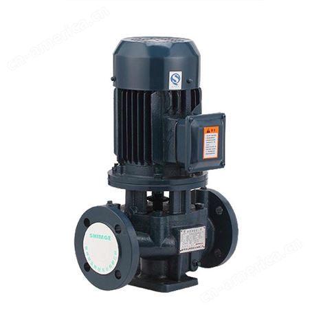 单级单吸离心泵 新界SGLR50-200(I)立式工业供水7.5kw管道增压泵
