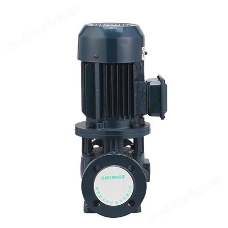 新界热水循环泵SGLR50-250B立式单级单吸离心泵380V电压