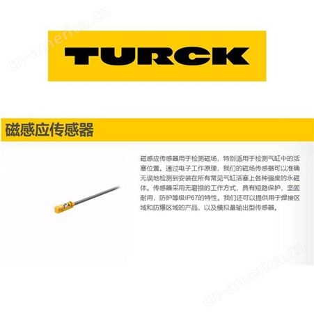 德国TURCK图尔克电容式传感器BC10-QF5.5-AP6X2霏纳科