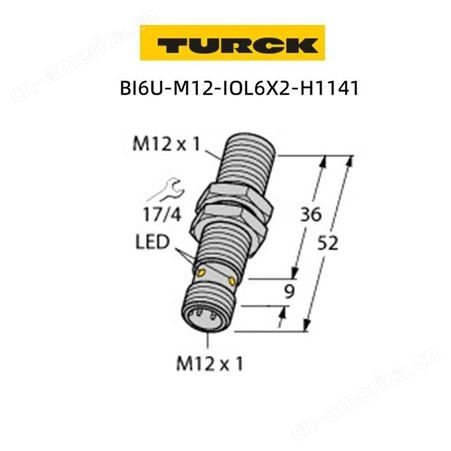 德国TURCK图尔克压力传感器BI3U-K11SK-AP6X霏纳科