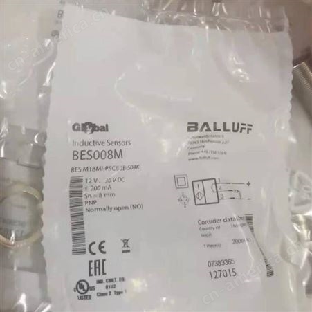德国BALLUFF巴鲁夫传感器BESM18MI-PSC50B-BV0霏纳科