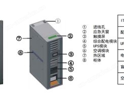 黎耀科技 一体化机柜 单柜 微模块 电源 UPS不间断电源