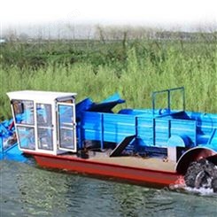割草船 水葫芦收割机 渔业机械 凯越常年定制生产