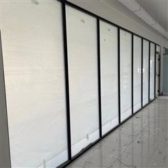 青岛办公调光玻璃隔断中的玻璃厚度与透光率 至本锦恒