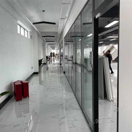 平度铝合金玻璃隔断办公室工厂隔断墙定制价格与周期 至本锦恒