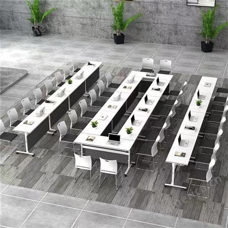 折叠培训桌  可移动会议桌  辅导班课桌