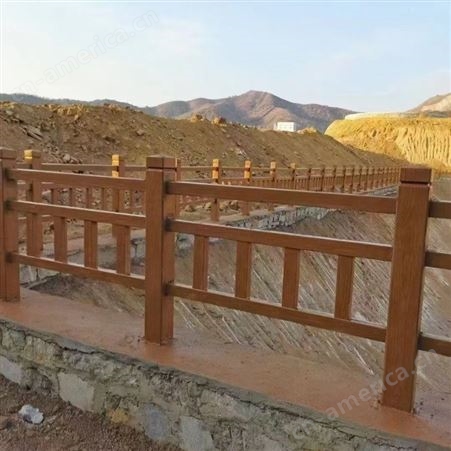 世腾防腐木护栏生产厂家 防腐木护栏批发 防腐木护栏价格