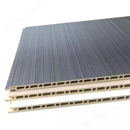 竹木纤维集成墙板 有沐 用在宾馆效果 竹木纤维600*9集成墙板厂家价格